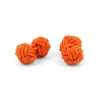 Maison du Bouton de Manchette Passementerie|Bouton De Manchette Rond*Passementerie orange Bombay