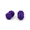 Maison du Bouton de Manchette Passementerie|Bouton De Manchette Rond*Passementerie violette Bombay