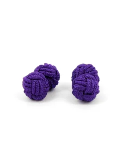 Maison du Bouton de Manchette Passementerie|Bouton De Manchette Rond*Passementerie violette Bombay