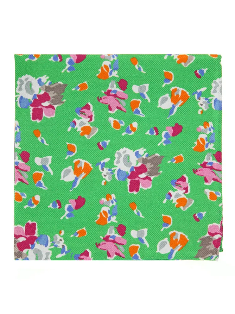 The Nines Pochette Costume|Pochette Costume*Pochette de costume à fleurs vert