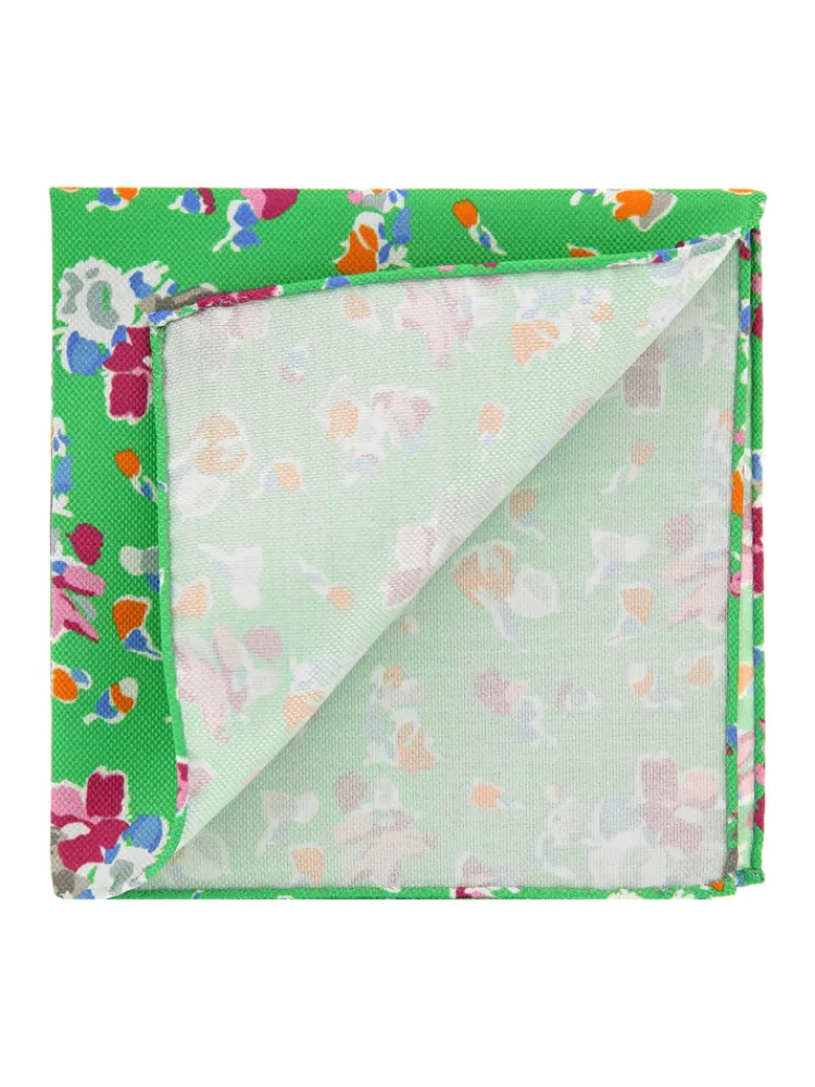 The Nines Pochette Costume|Pochette Costume*Pochette de costume à fleurs vert