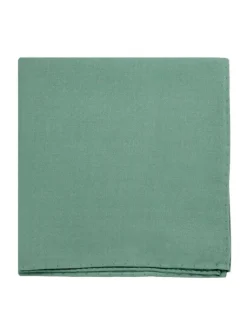 The Nines Pochette Costume|Pochette Costume*Pochette de costume en soie vert basilic Amalfi