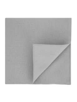 The Nines Pochette Costume|Pochette Costume*Pochette de costume gris clair en coton - Sorrente