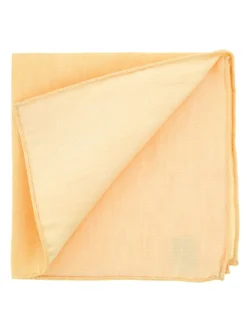 The Nines Pochettes De Costume Mariage|Pochette Costume*Pochette de costume jaune en soie et lin nattés Bergame