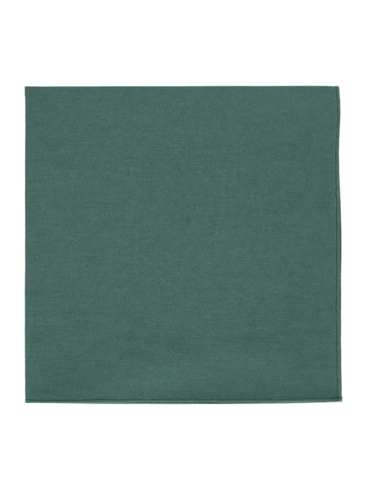 The Nines Pochette Costume|Pochette Costume*Pochette de costume vert thym en coton Sorrente
