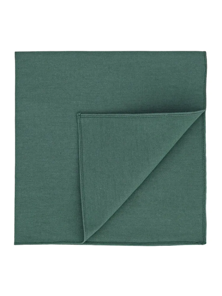 The Nines Pochette Costume|Pochette Costume*Pochette de costume vert thym en coton Sorrente