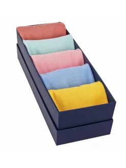 The Nines Chaussettes Coton Bio*Semainier chaussettes coton bio - couleurs pastel
