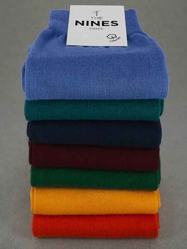 The Nines Chaussettes Coton Bio*Semainier chaussettes coton bio - Ivy League