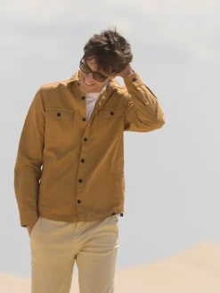 The Nines Surchemise*Surchemise lin coton camel