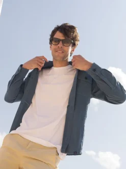 The Nines T-Shirt Lin*T-shirt en lin et coton bio blanc