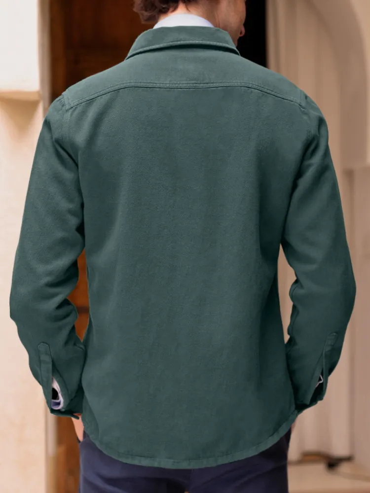 The Nines Veste De Travail*Veste de travail vert trekking